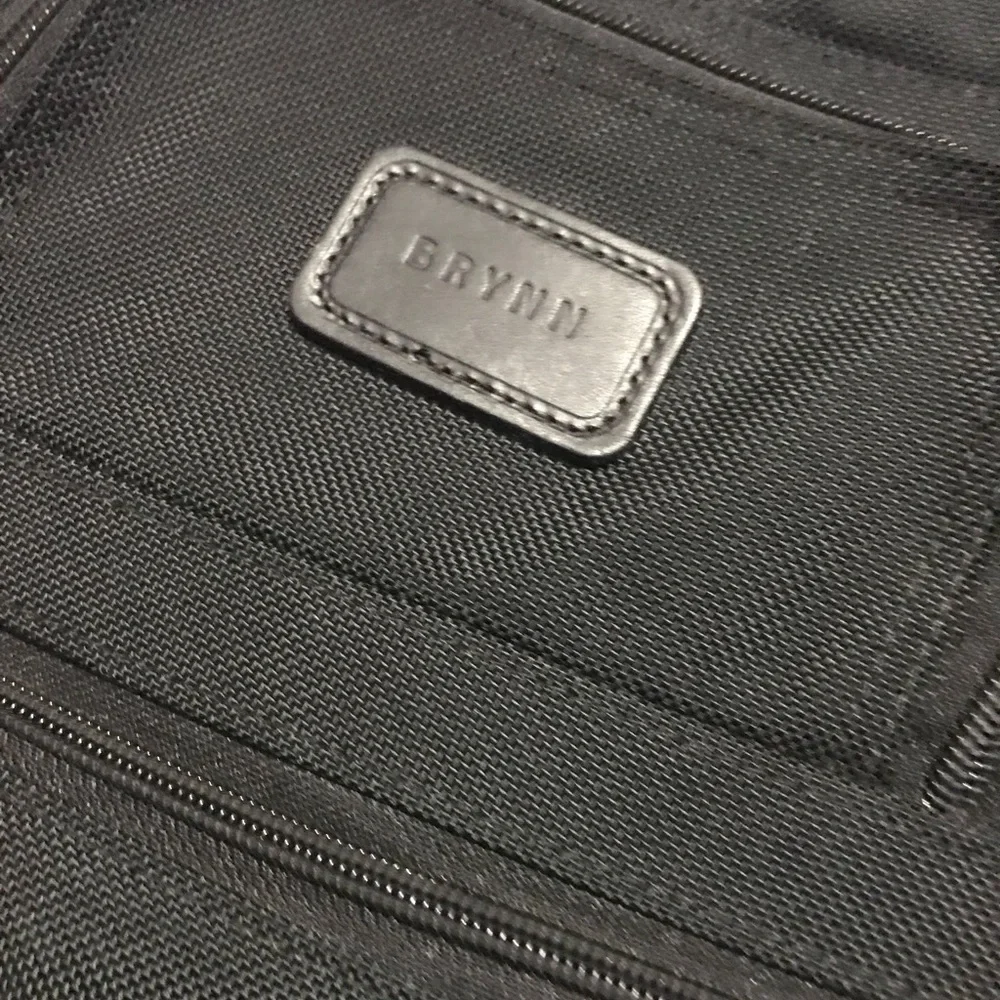 Tumi Black Nylon Laptop Briefcase with Shoulder Strap